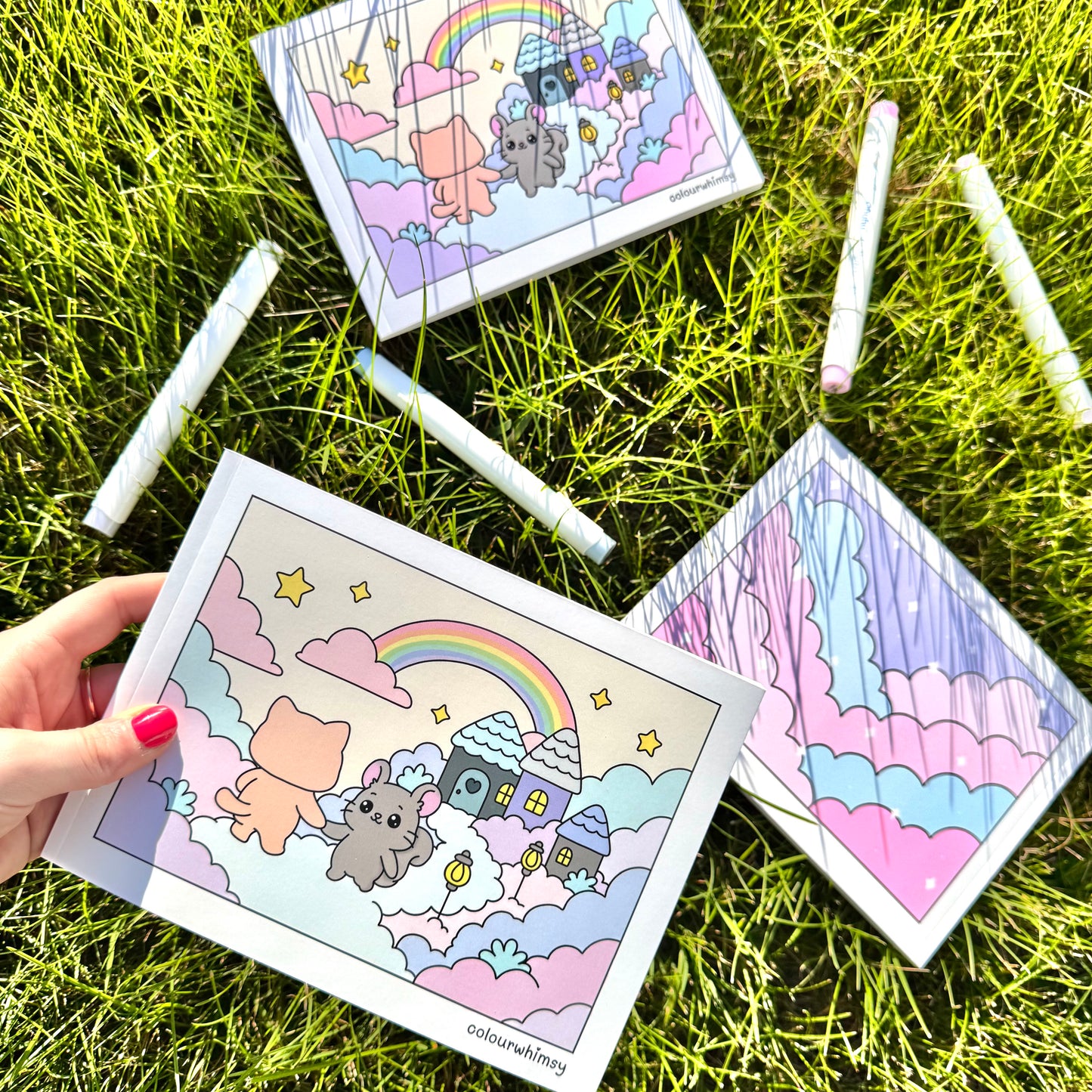Wisp & Wander Mini Coloring Book