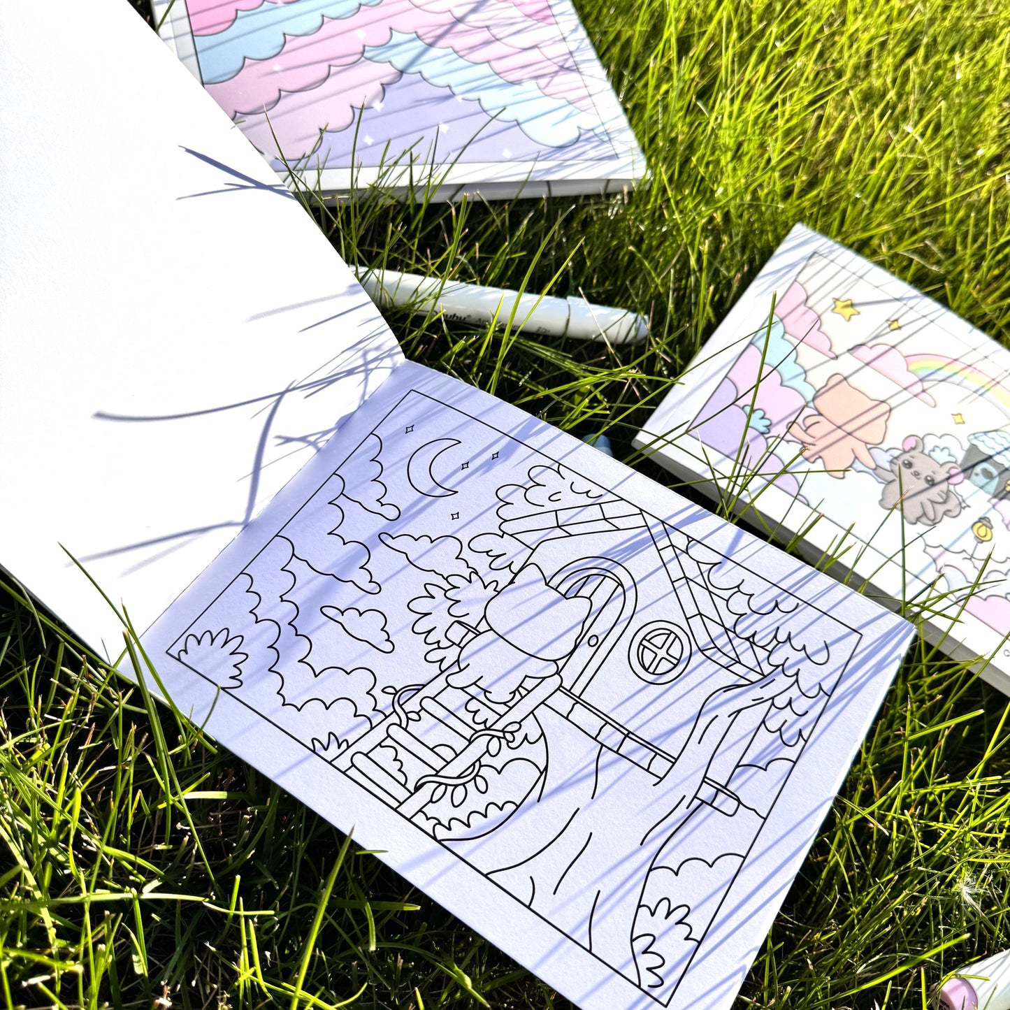 Wisp & Wander Mini Coloring Book