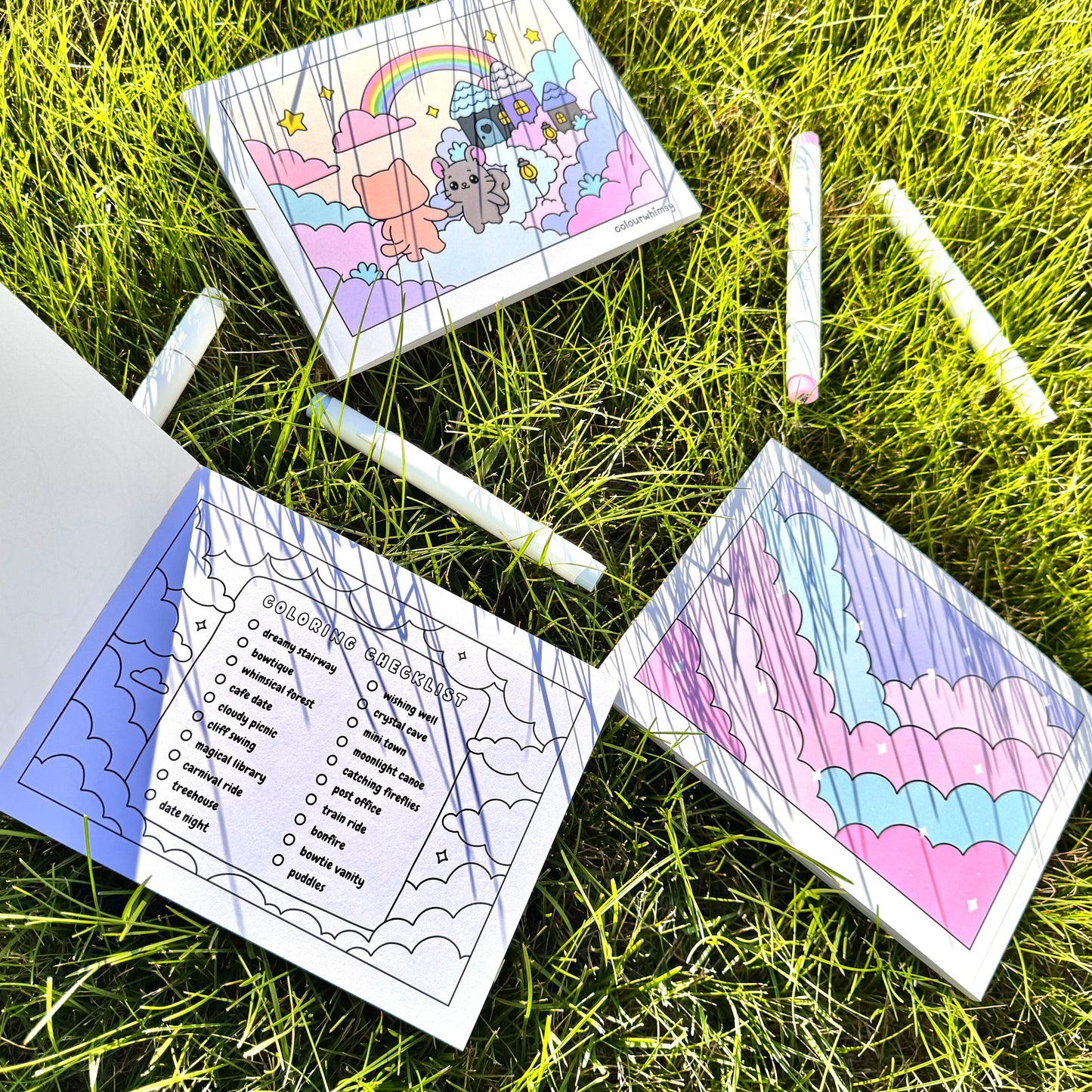Wisp & Wander Mini Coloring Book