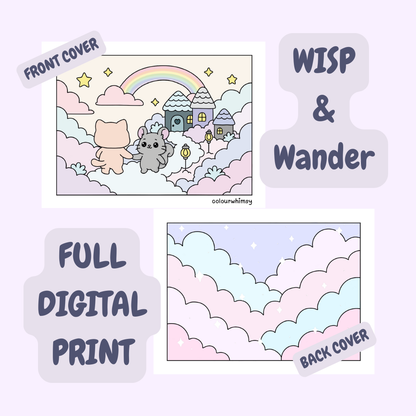 Wisp & Wander Digital Print | Full Coloring Book