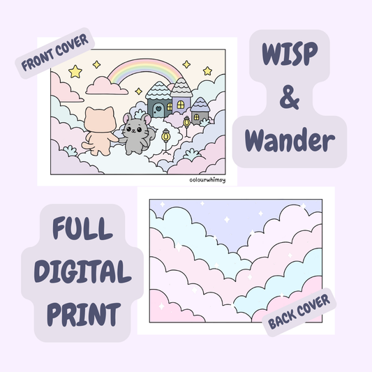 Wisp & Wander Digital Print | Full Coloring Book