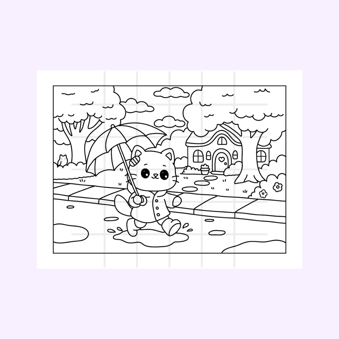 Wisp & Wander Digital Print | Full Coloring Book