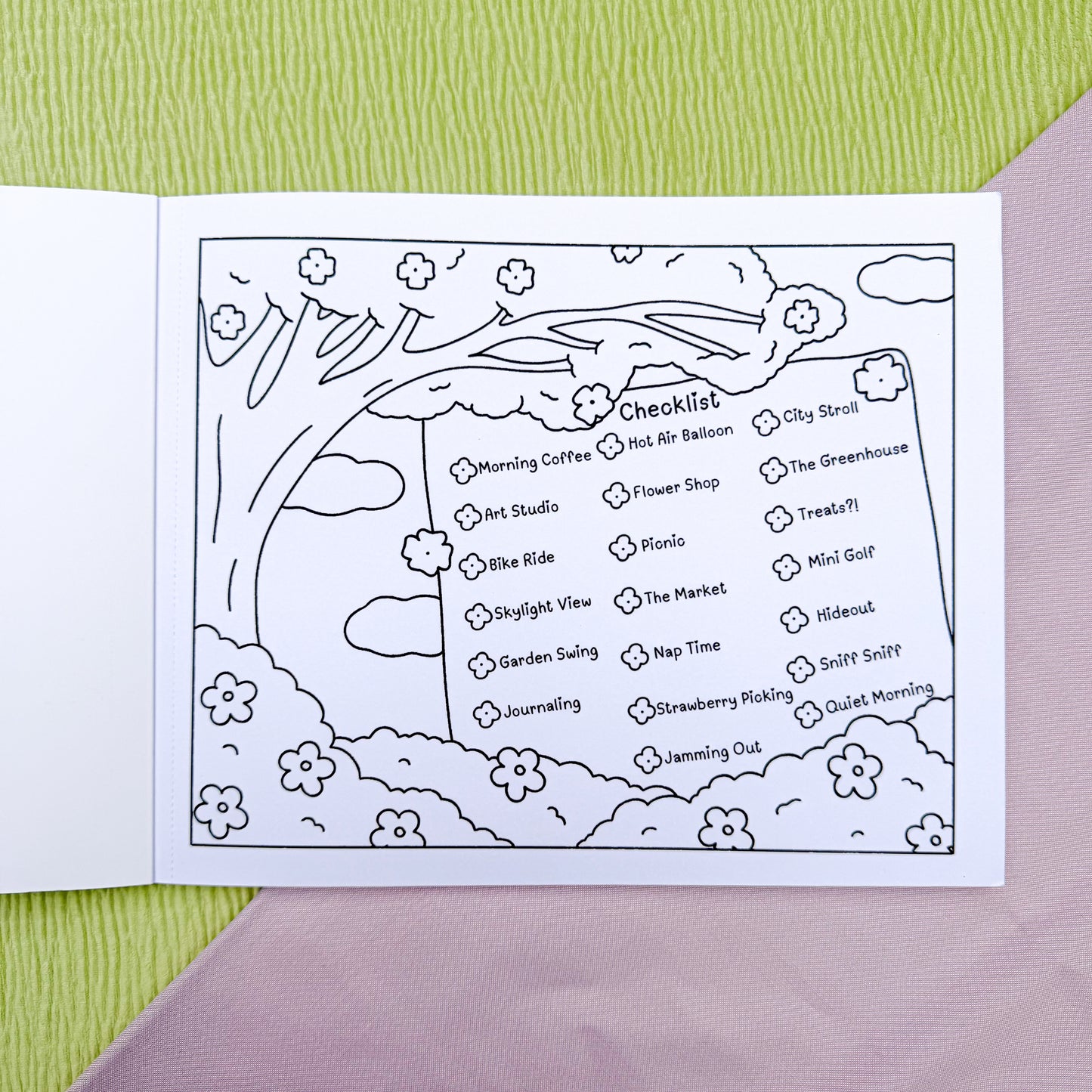 Bloom & Blossom Coloring Book