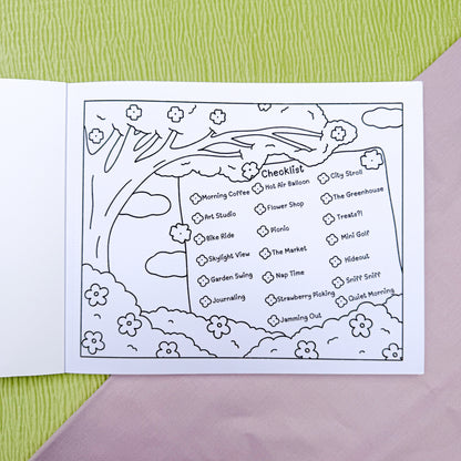 Bloom & Blossom Coloring Book