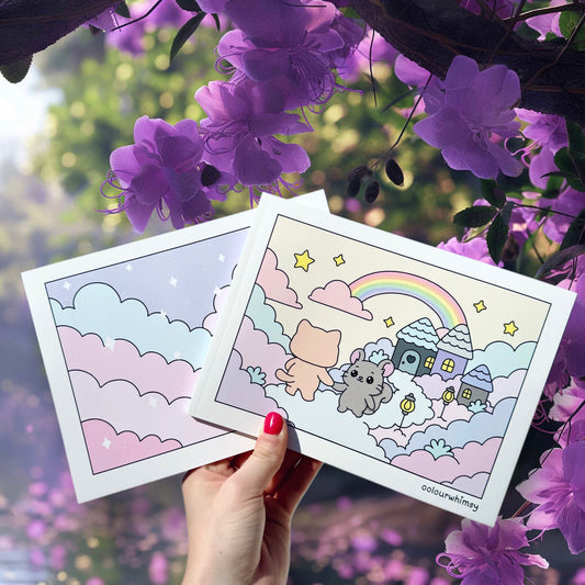 Wisp & Wander Mini Coloring Book