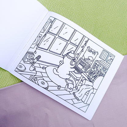 Bloom & Blossom Coloring Book