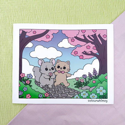 Bloom & Blossom Coloring Book