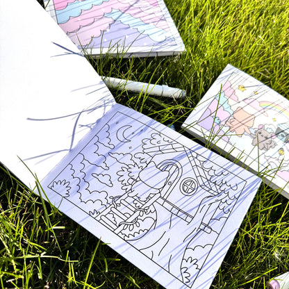 Wisp & Wander Mini Coloring Book
