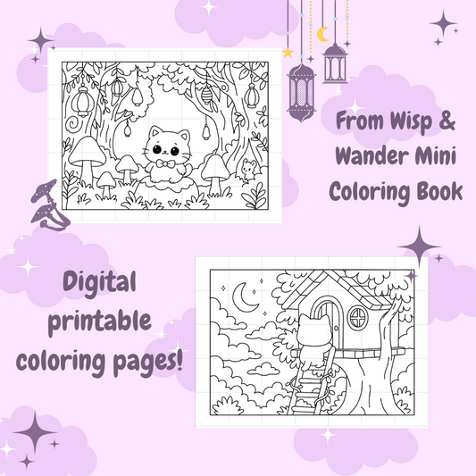 2 Digital Printables - Wisp & Wander