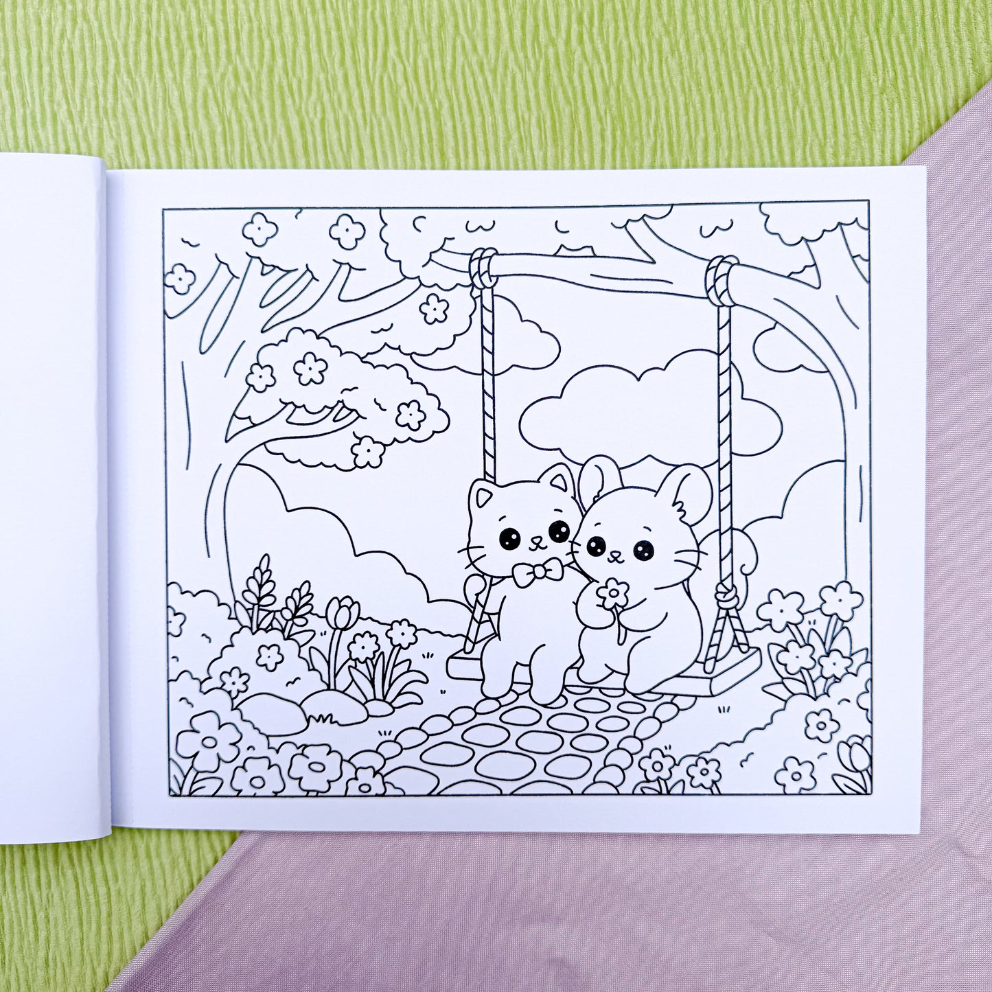Bloom & Blossom Coloring Book