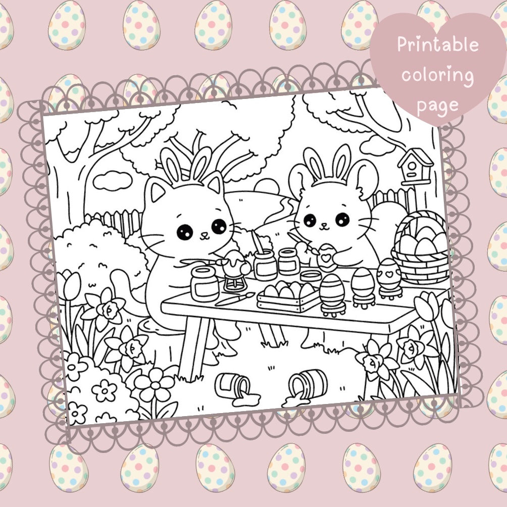 Digital Download | Easter Colouring Page